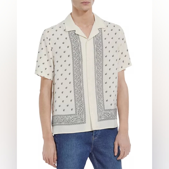 NWT The Kooples Bandana Short sleeve - Picture 1 of 12